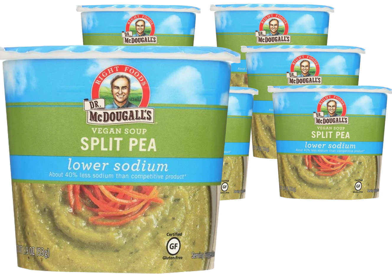 Vegan Split Pea Soup (6 Pack)