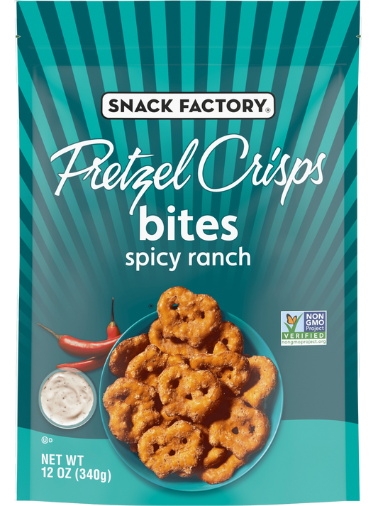 Spicy Ranch Pretzel Crisps Bites