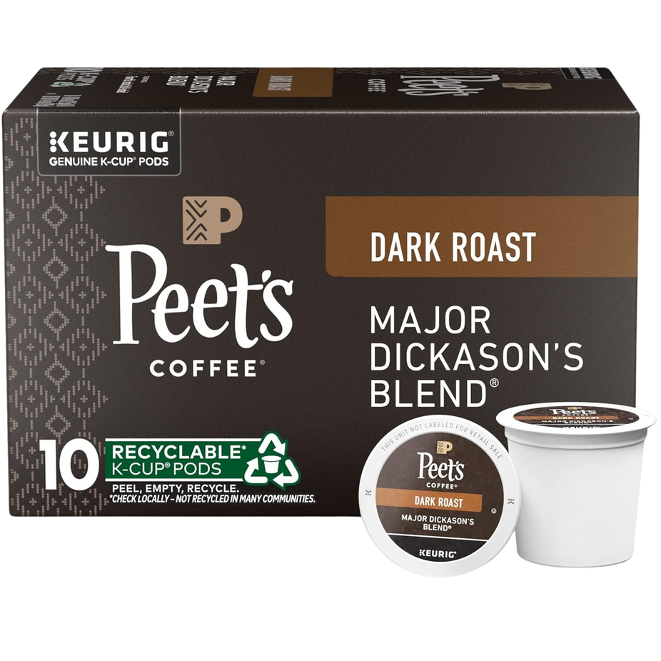 Major Dickason’s Blend Dark Roast Coffee Pods (10 CT)