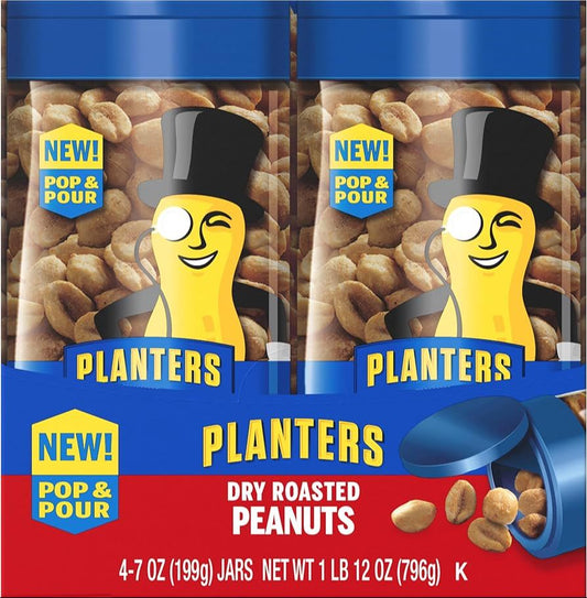 Dry Roasted Peanuts Pop & Pour (4CT)
