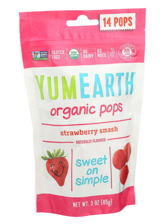 Organic Strawberry Pops (14 CT)