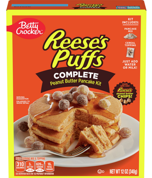 Reese's Puffs Peanut Butter Pancake Mix
