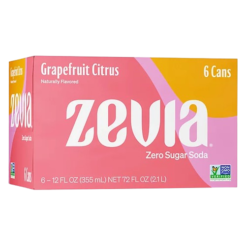 Grapefruit Zero Sugar Soda (6 Pack)