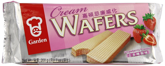 Strawberry Cream Wafers