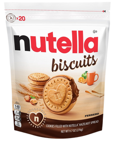 Hazelnut Spread Sandwich Cookies With Cocoa