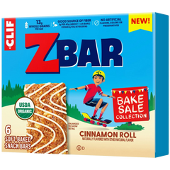Zbar Cinnamon Roll Snack Bars (6 CT)