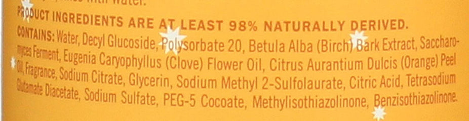 Orange Clove Multi Surface Everyday Cleaner