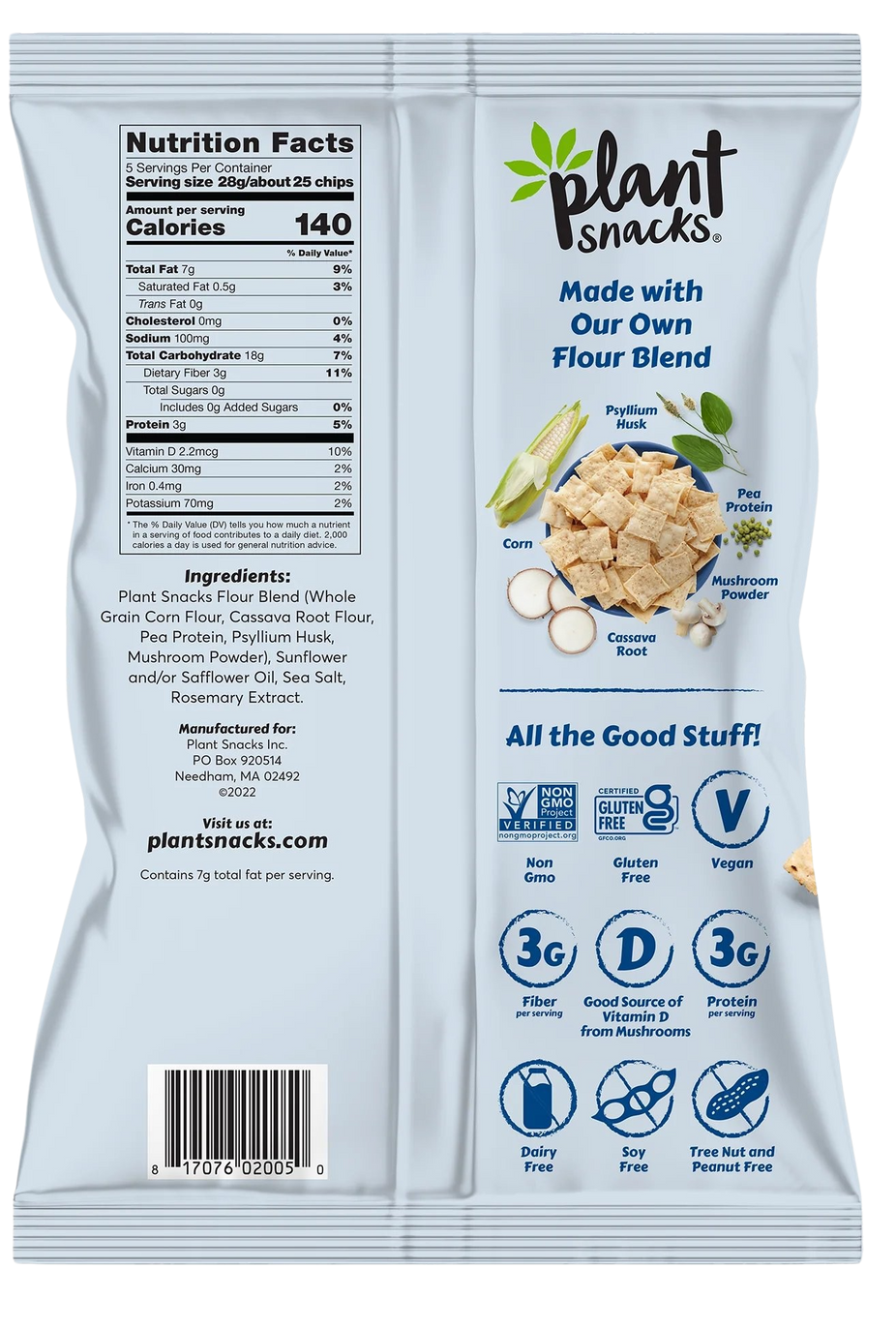 Cassava Root Sea Salt Chips