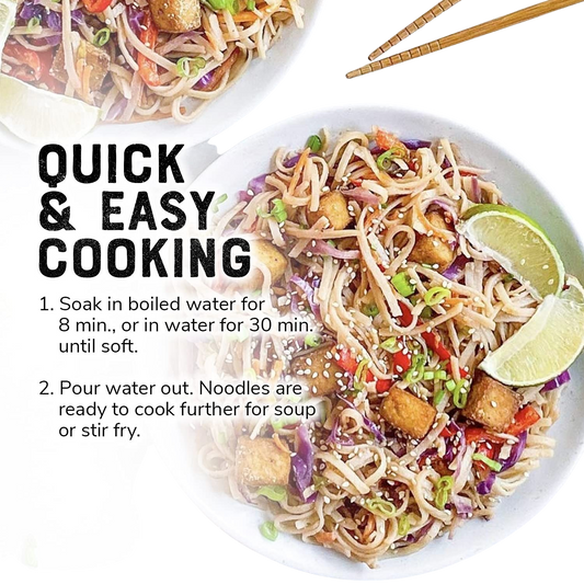 Brown Rice Noodles, Pad Thai (3 Pack)