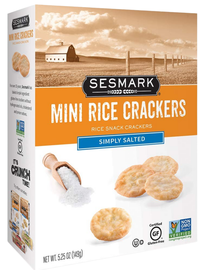 Lightly Salted Mini Rice Crackers