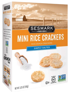 Lightly Salted Mini Rice Crackers