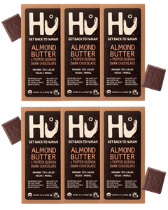 Almond Quinoa Dark Chocolate Bar (6 Pack)