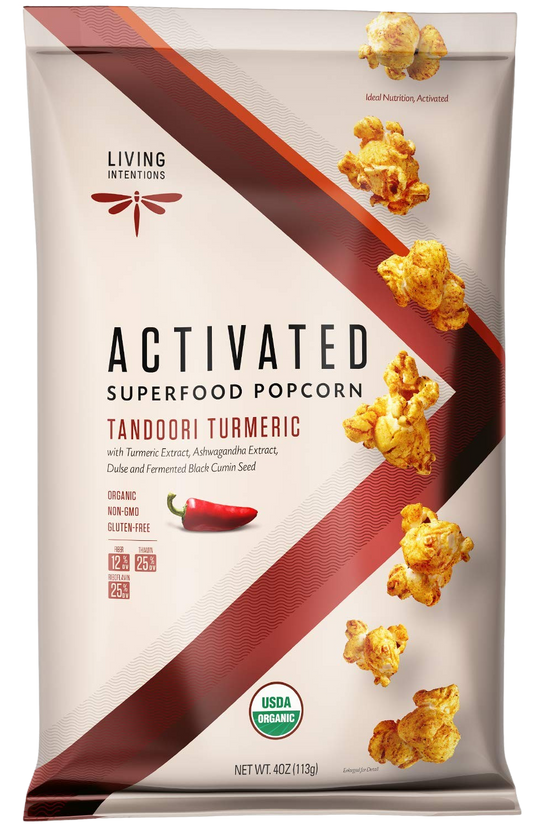 Activated Superfood Popcorn - Tandoori Turmeric