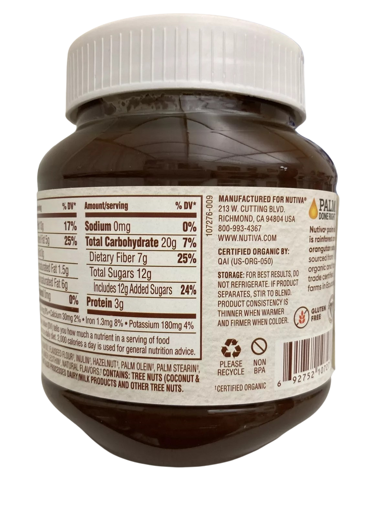 Nutastic Nutiva Classic Hazelnut Spread With Cocoa – Martie