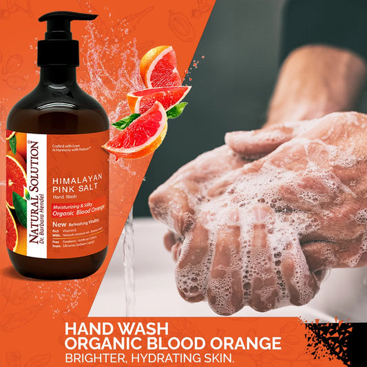 Blood Orange Himalayan Pink Salt Liquid Hand Soap