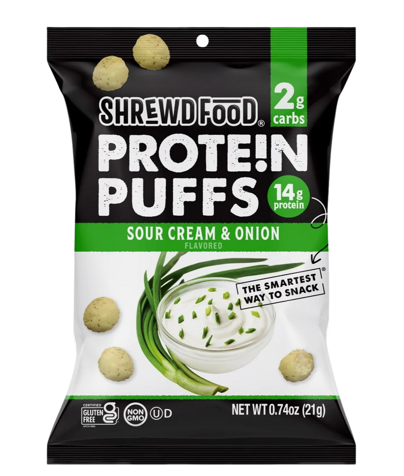 Sour Cream & Onion Protein Puffs