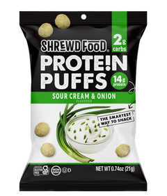 Sour Cream & Onion Protein Puffs