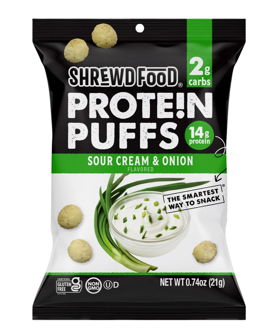 Sour Cream & Onion Protein Puffs