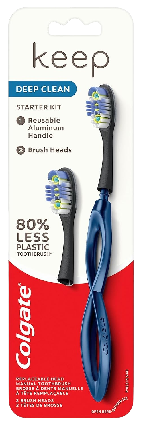 Keep Brush Soft Heads Refill Charcoal (2 CT)