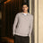 Olivier Textured Cashmere Long Sleeve Polo