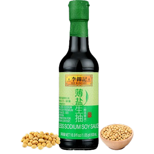 Less Sodium Soy Sauce
