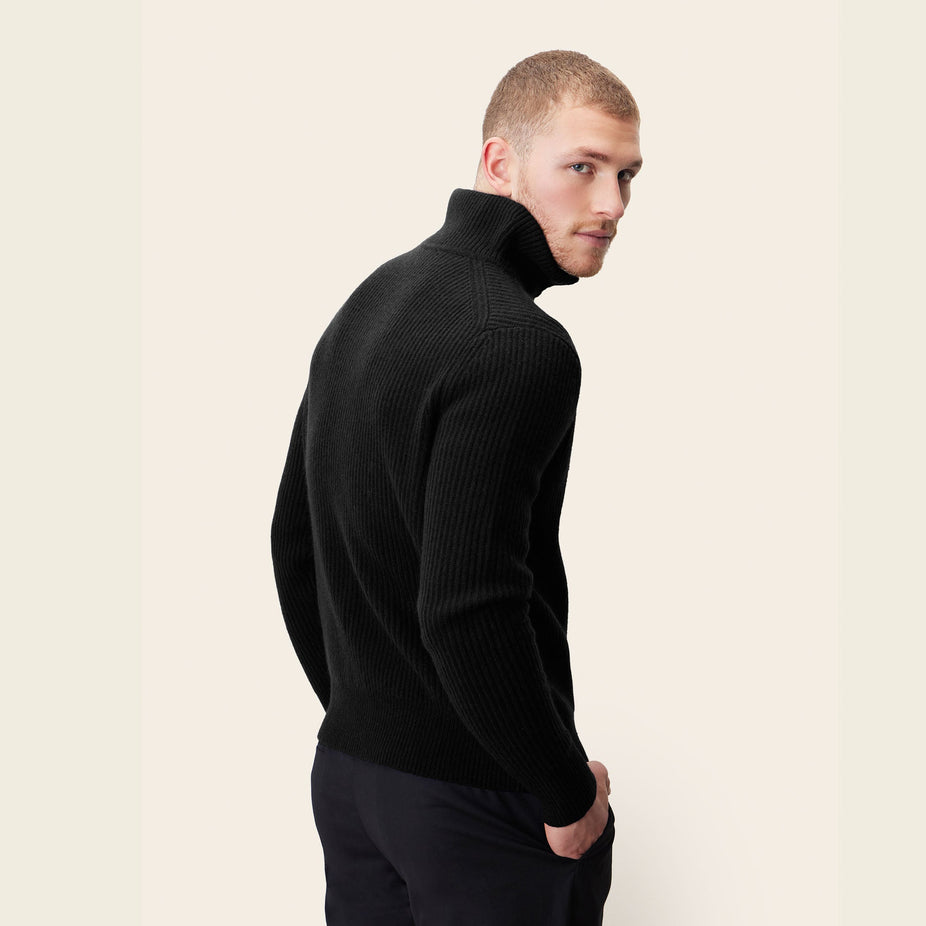 Shane Cashmere Quarter Zip Pullover
