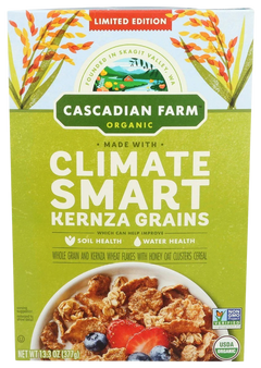 Organic Honey Oats Kernza Grains Cereal