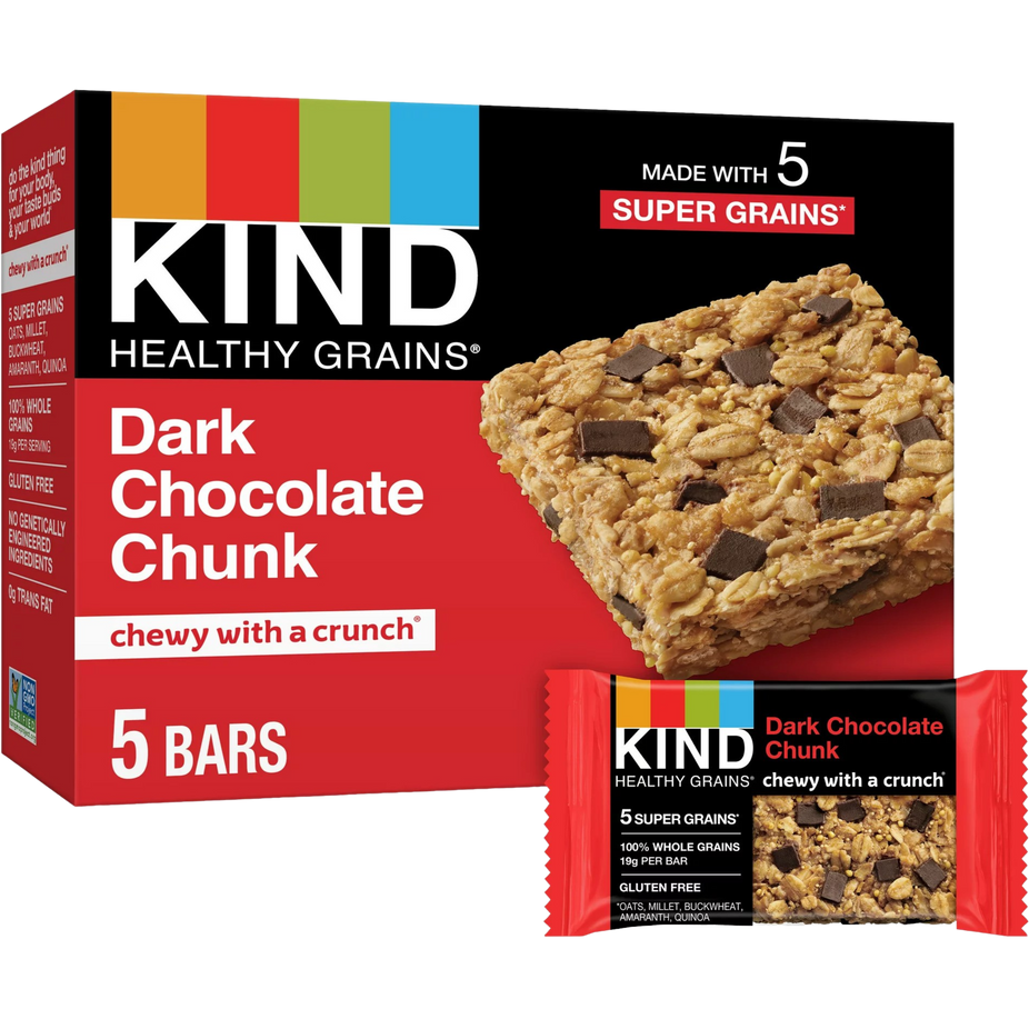 Dark Chocolate Chunk Bar (5 CT)