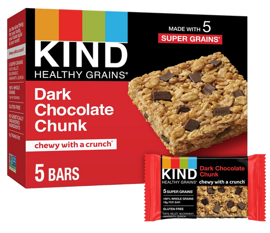 Dark Chocolate Chunk Bar (5 CT)