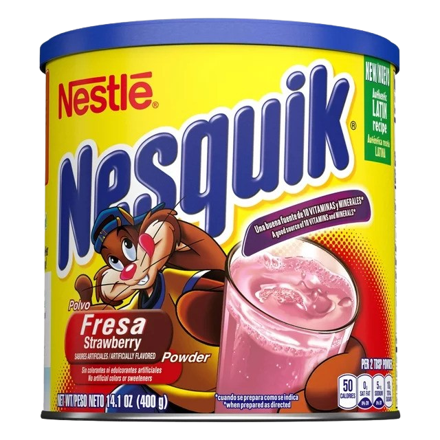 Fresa Strawberry Flavor Powder Drink Mix