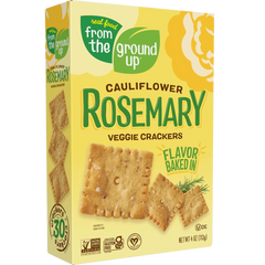 Cauliflower Rosemary Crackers