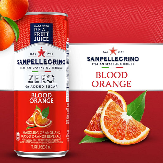 Zero Grams Added Sugar - Blood Orange (6 Pack)