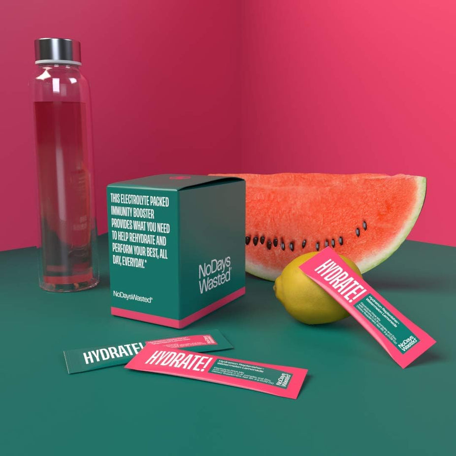 Watermelon Lemonade Hydration Packet (15 Pack)