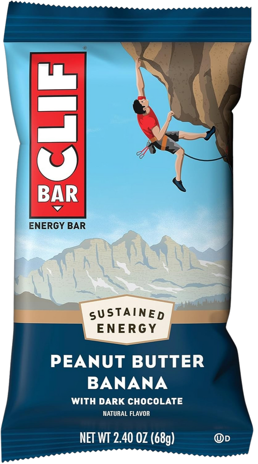 Peanut Butter Banana with Dark Chocolate Flavor Energy Bars (12 CT)