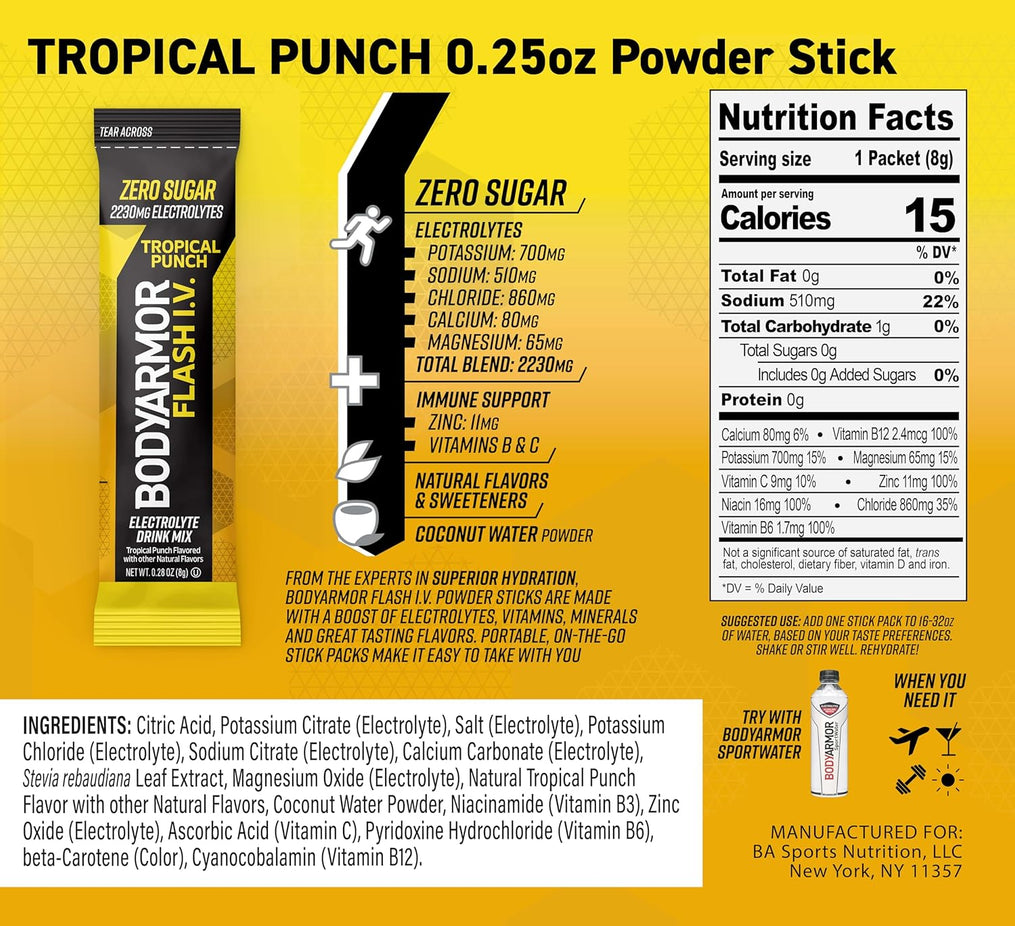 Tropical Punch Electrolyte Packet (6 CT)