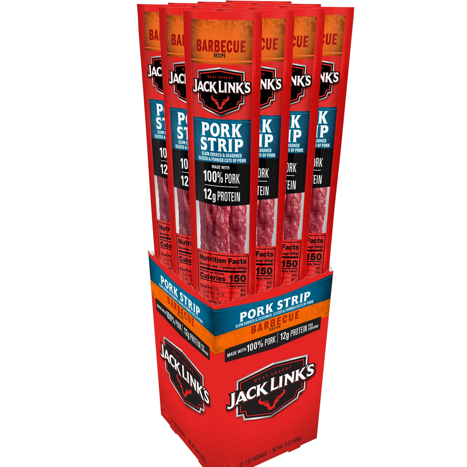 Jack Link's Barbecue Pork Strips (12 CT) – Martie