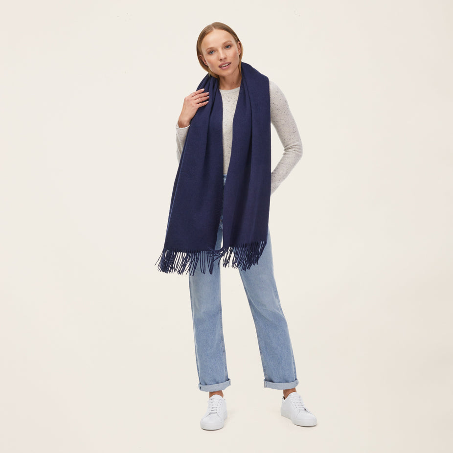 Cleo Oversized Cashmere Scarf