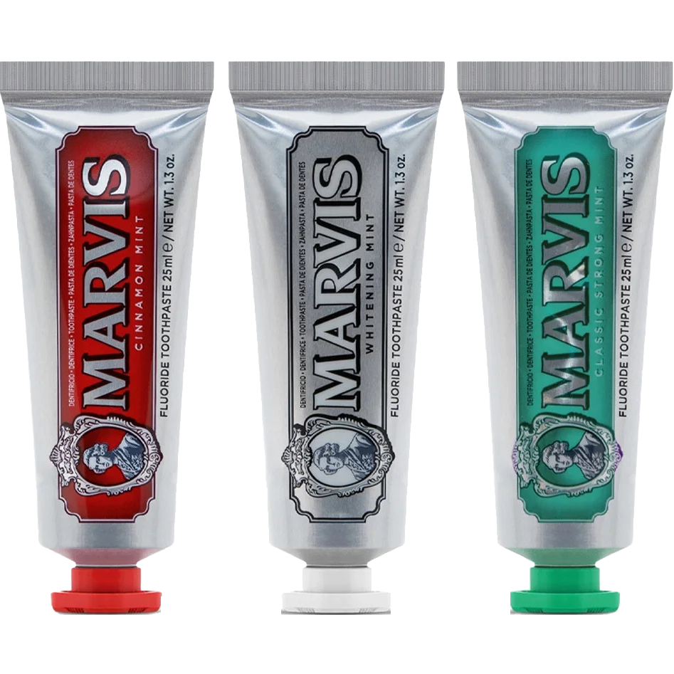 Toothpaste Color Code Marvis Marvis Toothpaste Set (3 CT) – Martie