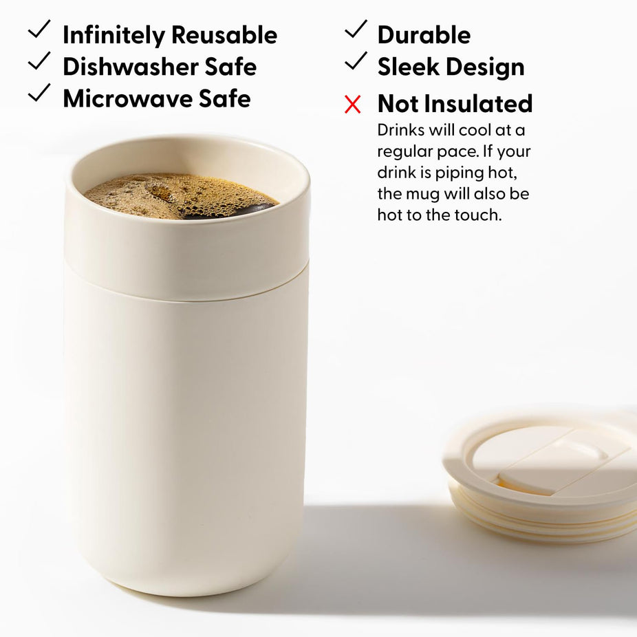 16oz Ceramic Mug - Mint