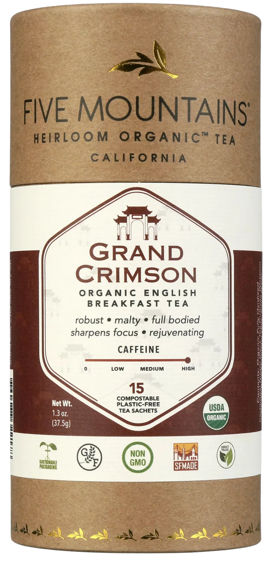 Organic Grand Crimson English Tea
