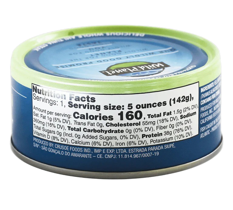 Wild Yellowfin Tuna (12 Pack)