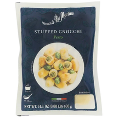 Stuffed Gnocchi with Pesto