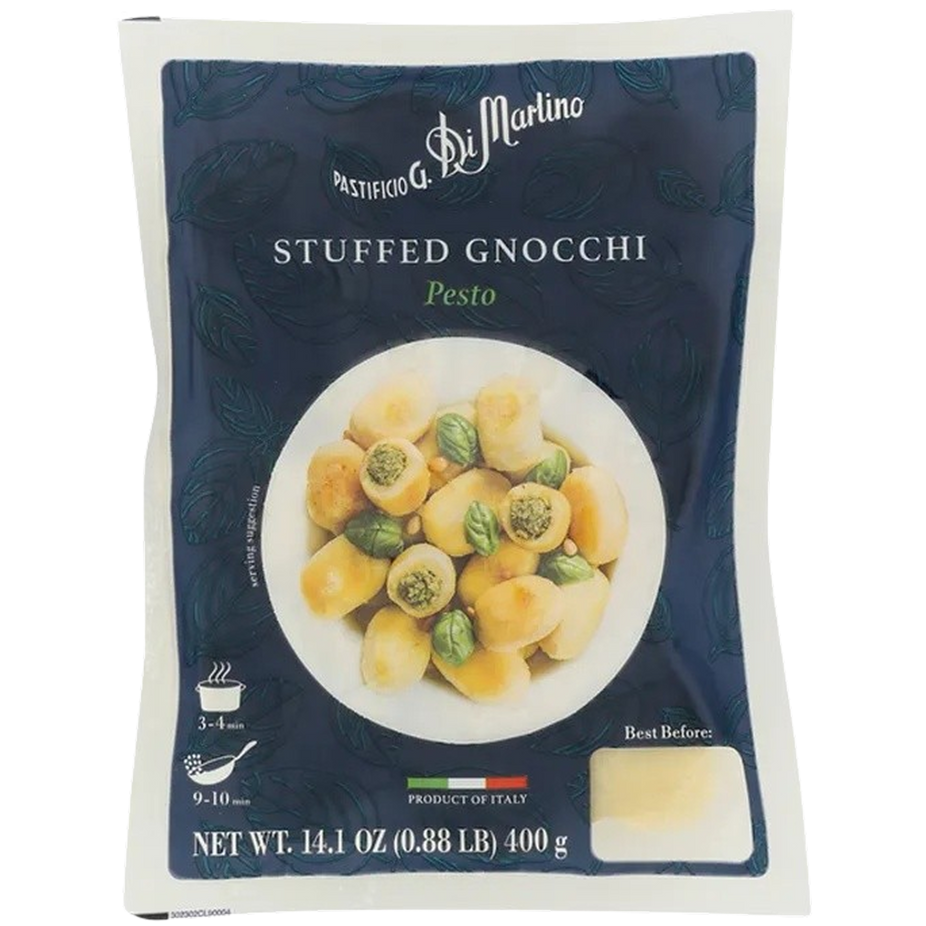 Stuffed Gnocchi with Pesto