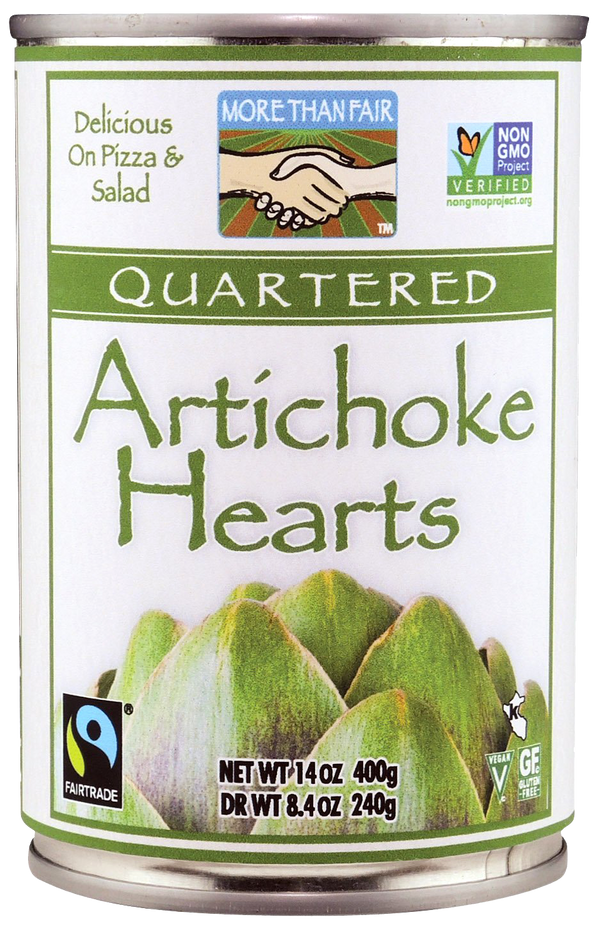 Fair Trade Quartered Artichoke Hearts
