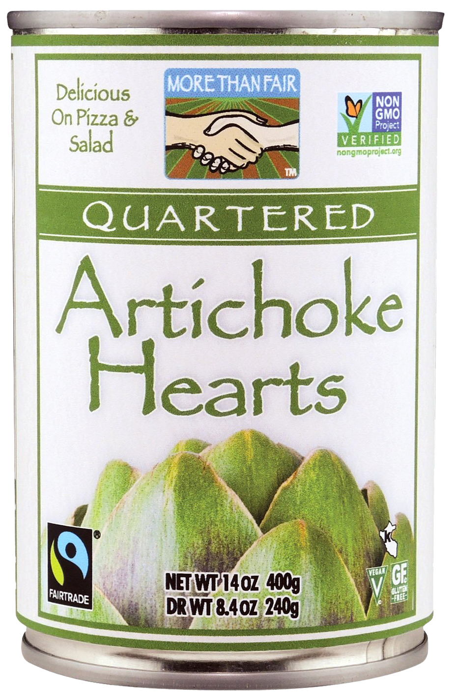 Fair Trade Quartered Artichoke Hearts