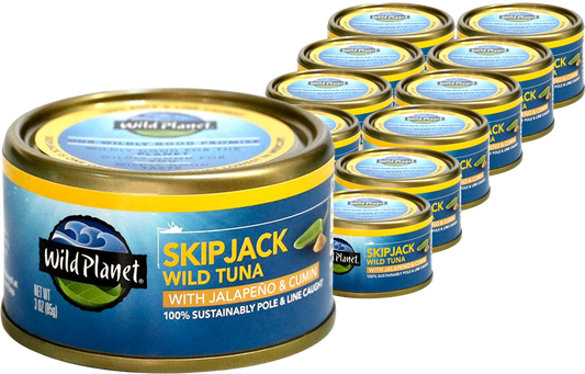 Light Tuna with Jalapeno & Cumin (12 Pack)