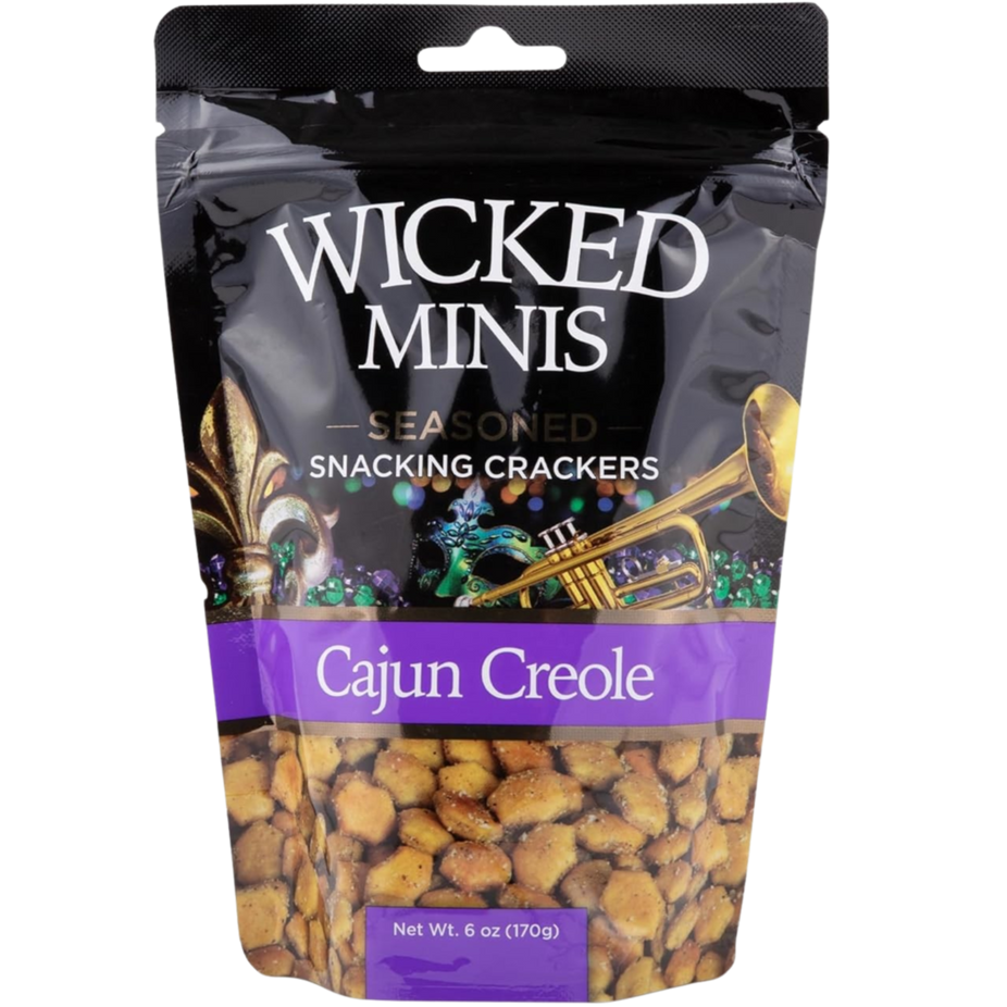 Cajun Creole Mini Seasoned Crackers