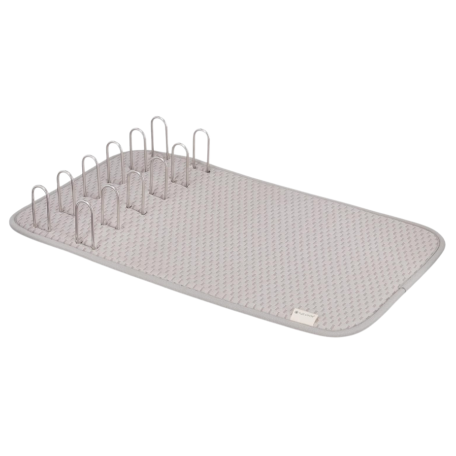 Shape Shifter 2-in-1 Dish Rack & Microfiber Mat