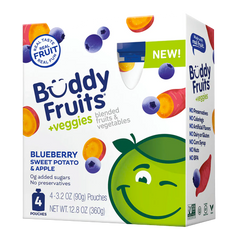 Blueberry, Sweet Potato & Apple Pouches (4 CT)