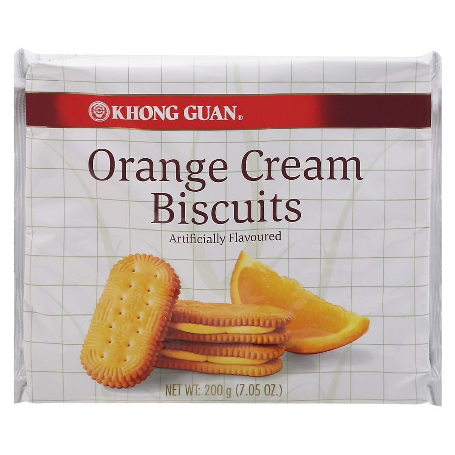 Orange Cream Biscuits